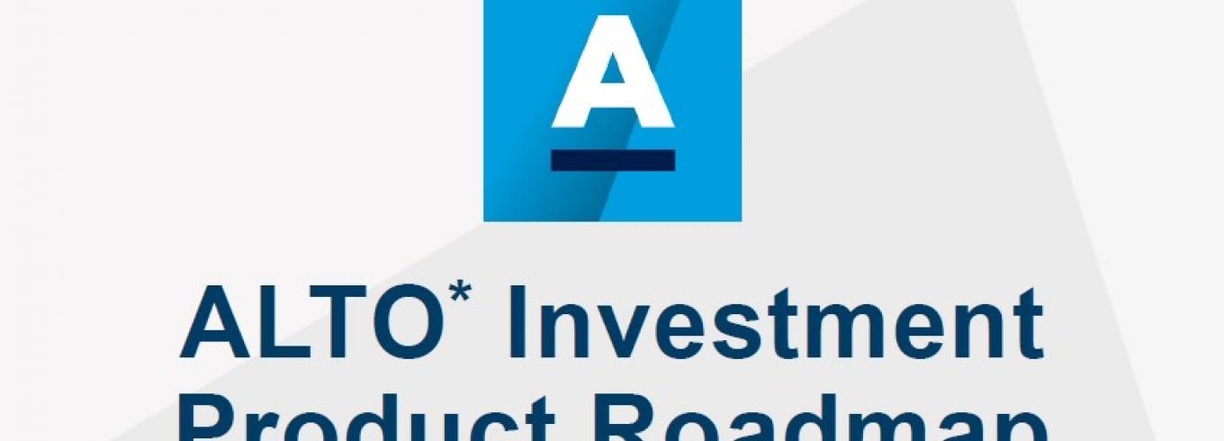 International - News - The ALTO* Investment platform is enriched with new functionalities